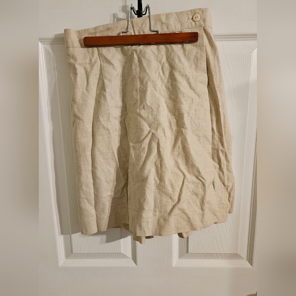 Linen Skort
